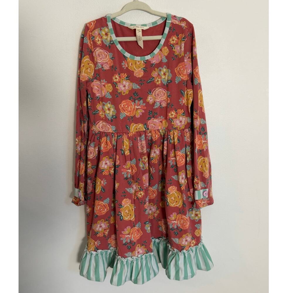 Matilda Jane Long Sleeve Rosie Posie Dress size 8